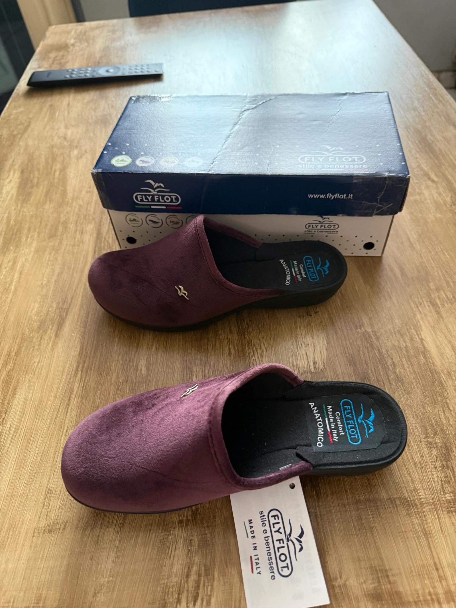 Purple indoor FLY FLOT slipper size 37 – photo 2